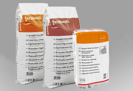 Mortier et granules d'égalisation Fermacell